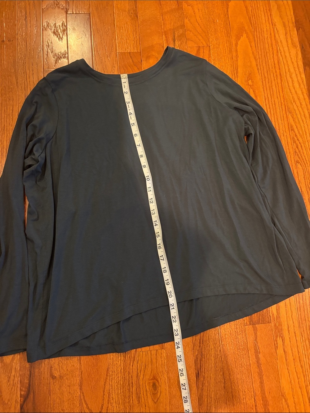 Athleta Dark Green/ Teal Move with Ease long sleeve - Picture 5 of 10
